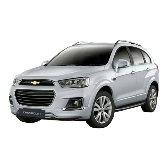 Chevrolet CAPTIVA 2017 Manual Del Usuario