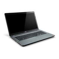 Acer Aspire E1-771 Manual De Usuario