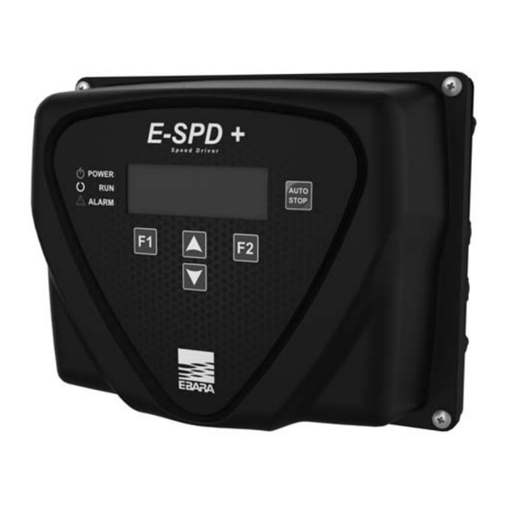 EBARA E-SPD+ Manual De Instrucciones Y Mantenimento