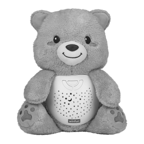 Winfun 2-in-1 Starry Lights Bear Manual Del Usuario