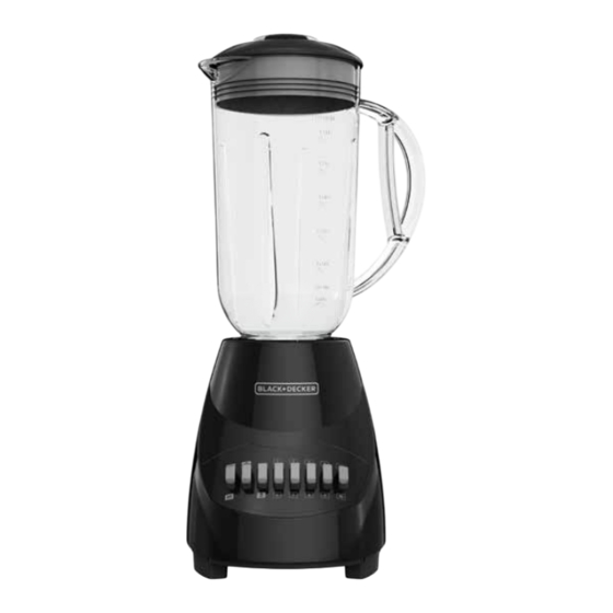 Black+Decker BL2010BPA Manual De Uso Y Cuidado