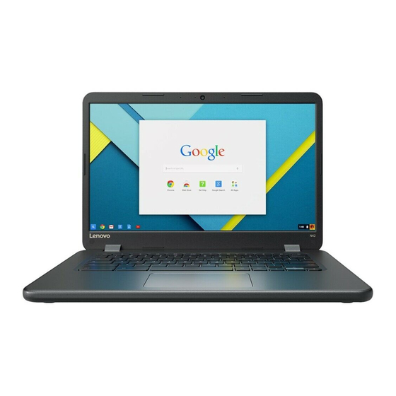 Lenovo N42-20 Chromebook Guia Del Usuario