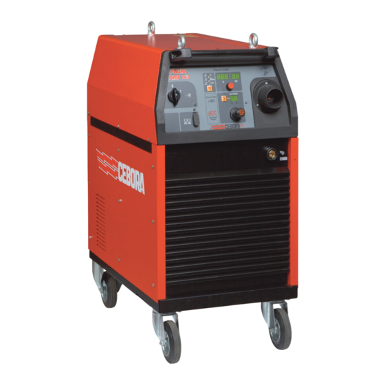 Cebora Plasma Prof 163 ACC Manual De Instrucciones