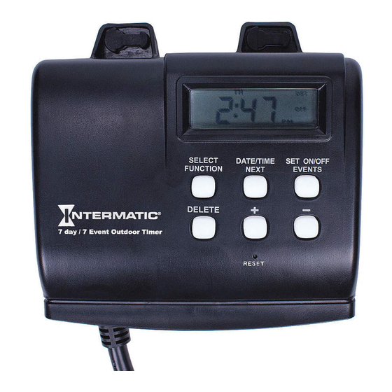 Intermatic HB880R Instrucciones De Operación Y Para El Usuario