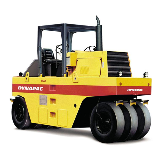 Dynapac CP221 Manual De Instrucciones