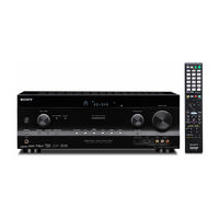 Sony STR-DN1020 Manual De Instrucciones