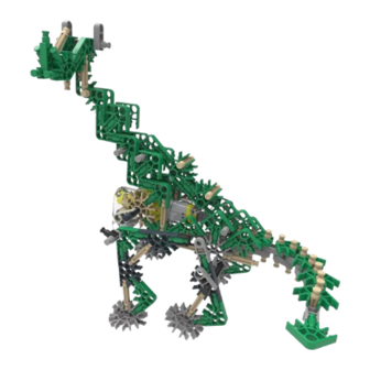K'Nex K'NEXOSAURUS REX Manual