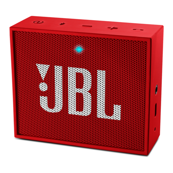 Harman JBL GO Guia De Inicio Rapido