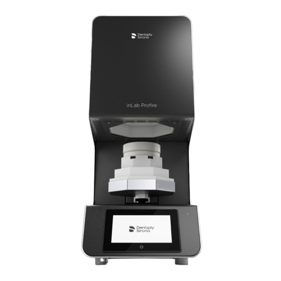 Dentsply Sirona inLab Prosinter Instrucciones De Uso