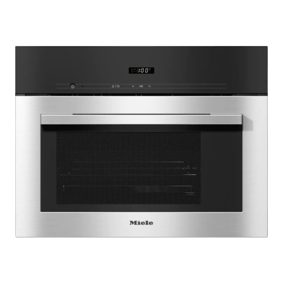 Miele DG2740 Manuales