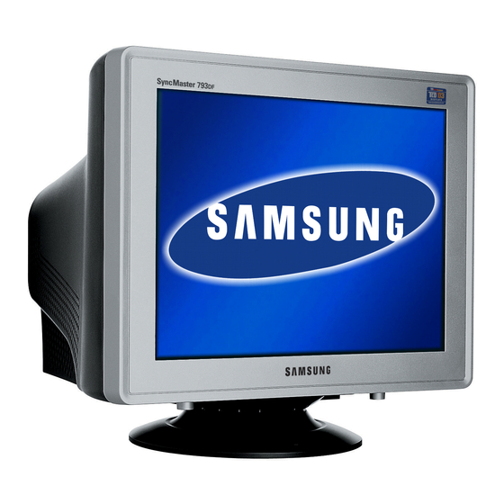 Samsung SyncMaster 591S Manual Del Usuario