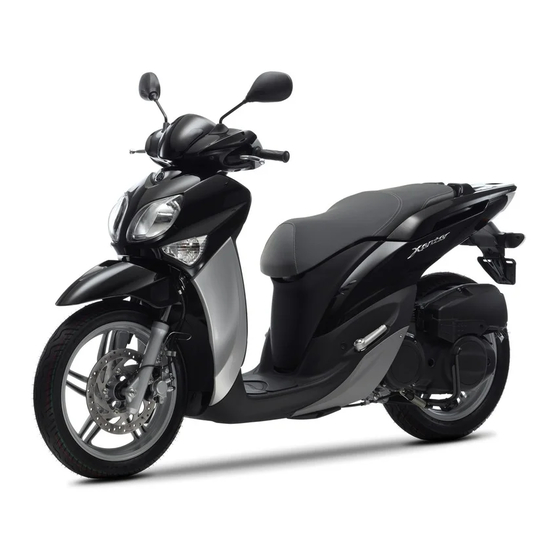 Yamaha Xenter HW125 2015 Manuales