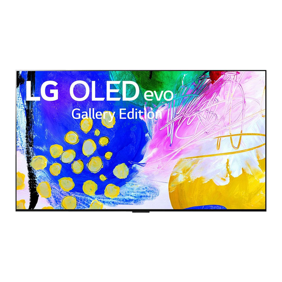 LG OLED55G2PSA Manual Del Usuario