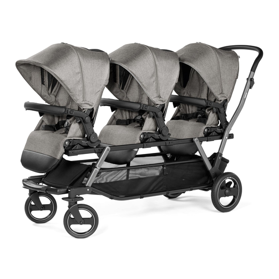 Peg-Perego Carrello duette-triplette sw Instrucciones De Uso