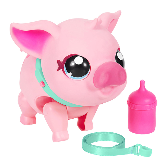 Giochi Preziosi LITTLE LIVE PETS MY PET PIG Manual De Instrucciones