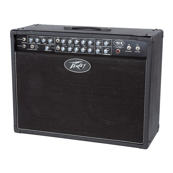 Peavey JSX 212 Manual De Instrucciones