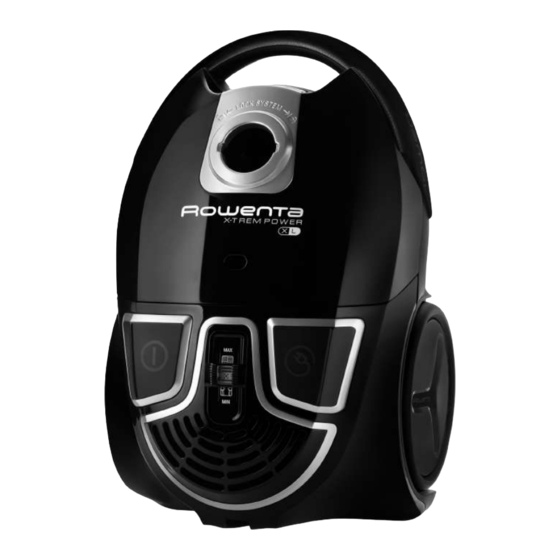 Rowenta X-TREM POWER XL RO55 Serie Manual De Instrucciones