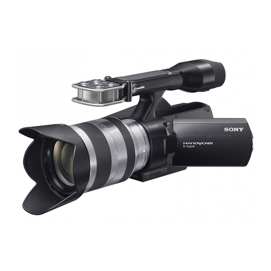 Sony NEX-VG10 Guia Practica
