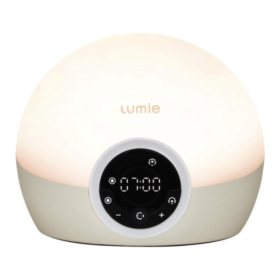 Lumie Bodyclock spark 100 Manual Del Usuario