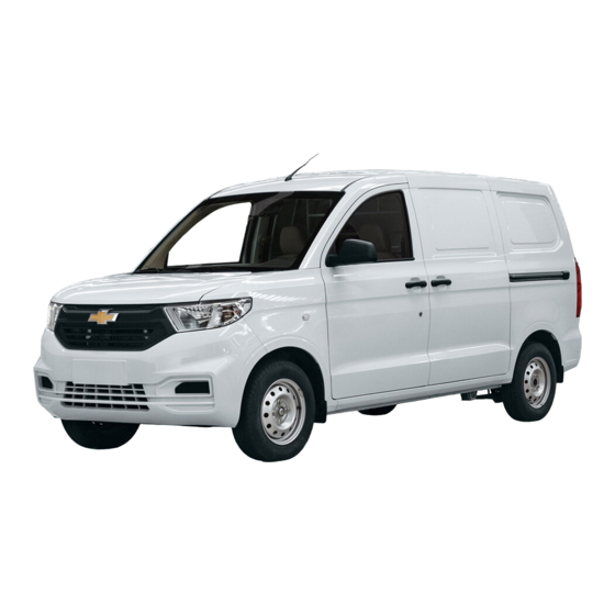 Chevrolet Tornado Van 2022 Manuales