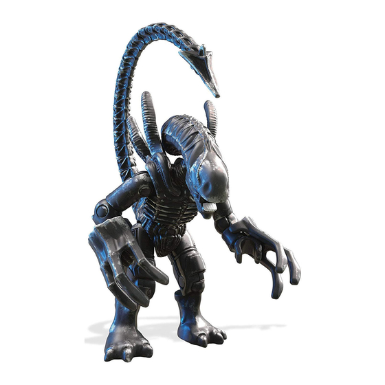 Mega Construx ALIENS BLACK Serie Manual De Instrucciones