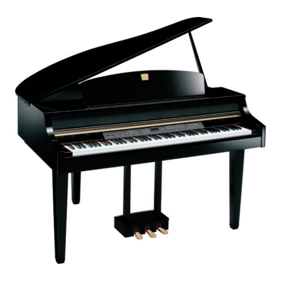 Yamaha Clavinova CLP-265GP Manual De Instrucciones
