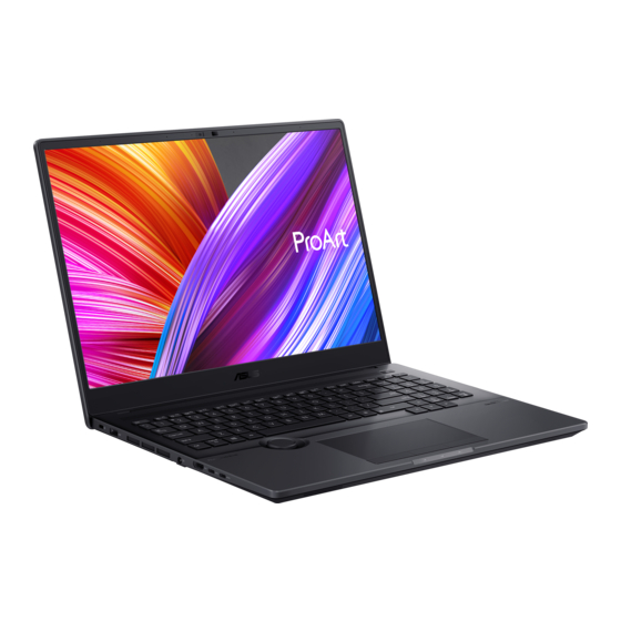 Asus W5600Q Manual Electrónico