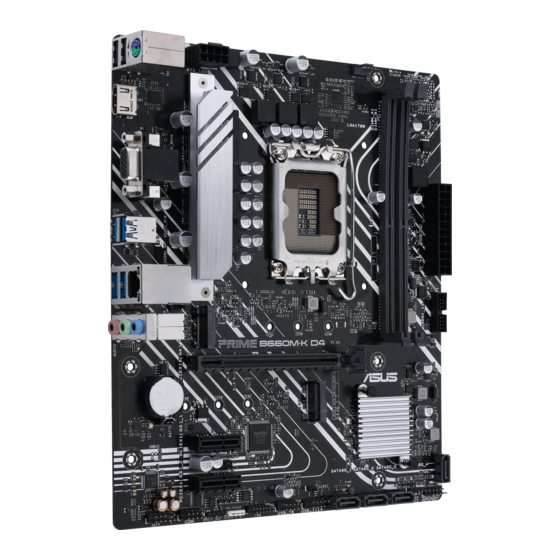 Asus PRIME B660M-K D4 Manuales