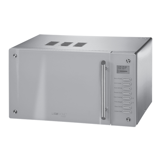 Clatronic MWG 769 H Instrucciones De Servicio