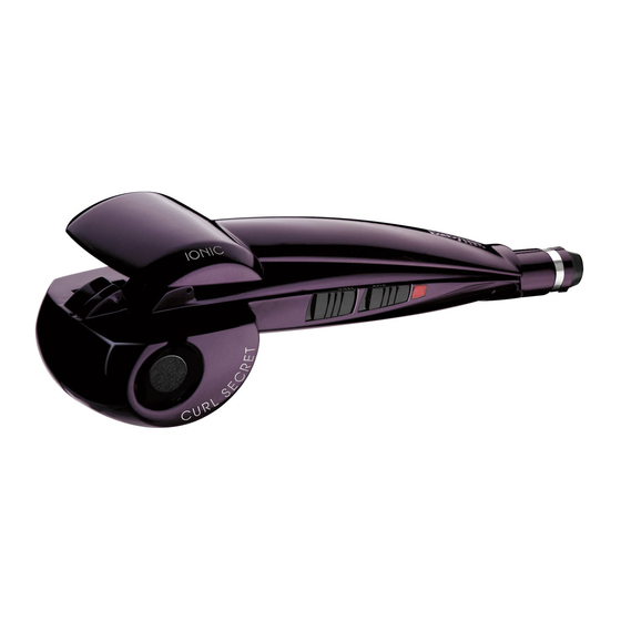 BaByliss CURL SECRET IONIC C1050E Manual De Instrucciones