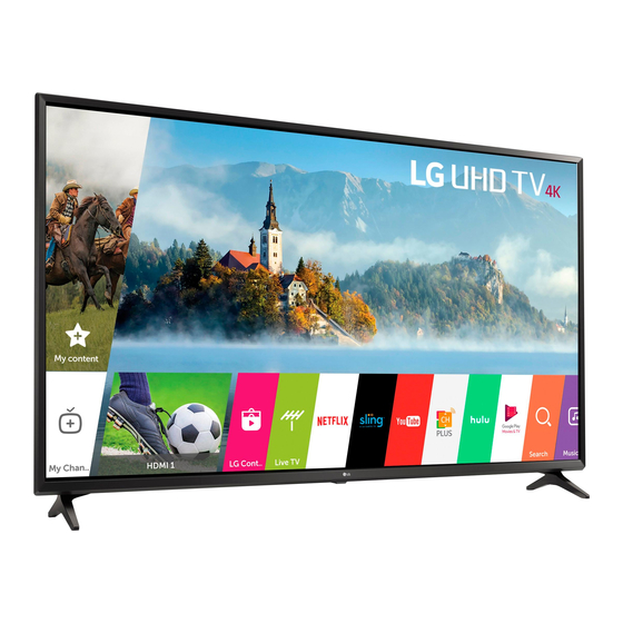 LG 49UJ6300 Manual Del Usuario
