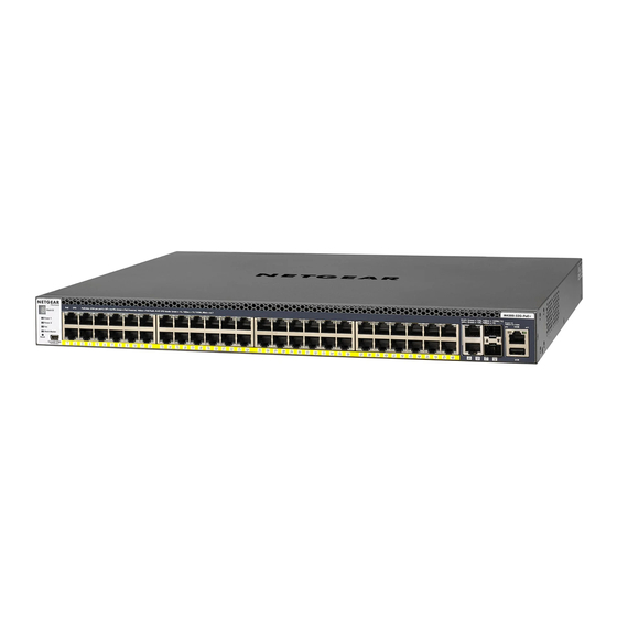 NETGEAR ProSAFE M4300 Serie Instalación