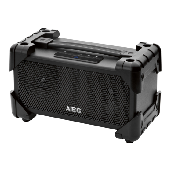 AEG BSS 4800 Instrucciones De Servicio