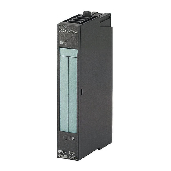 Siemens SIMATIC 2/4AI RTD ST Manual De Producto