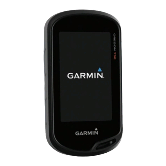 Garmin Oregon 700 Serie Manual Del Usuario