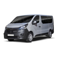 Opel Vivaro 2016 Manual De Instrucciones