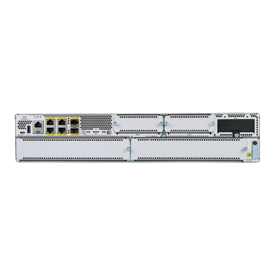 Cisco Catalyst 8300 Serie Guia De Instalacion