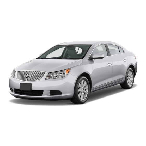 Buick LaCrosse 2010 Manuales