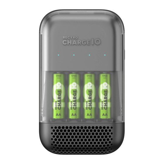 Recyko CHARGE 10 Manual Del Usuario