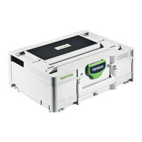 Festool TOPROCK BT 20 Manual De Instrucciones