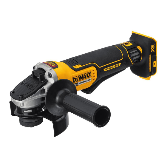 DeWalt DCG405 Manuales