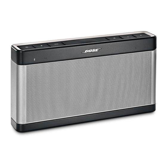 Bose SoundLink III Guia Del Propietario