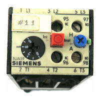 Siemens 3UA59 Instrucciones De Servicio