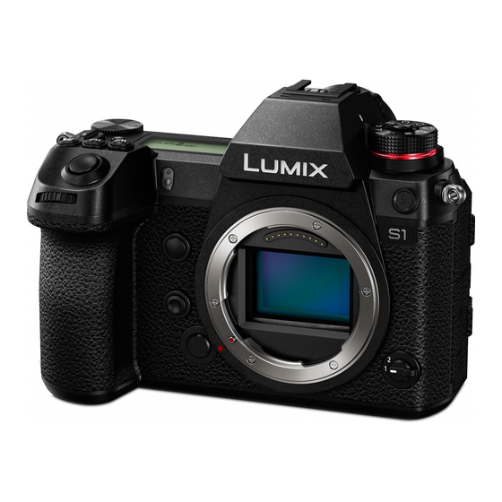 Panasonic Lumix S1 Instrucciones De Funcionamiento