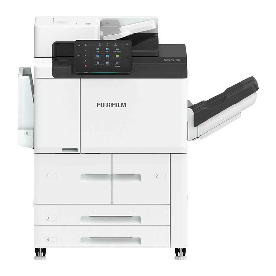 FujiFilm Revoria Press E1136 Manual Del Usuario