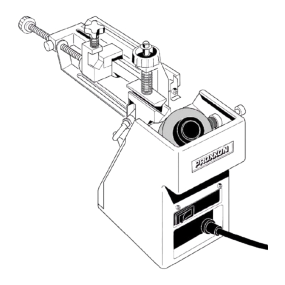 Proxxon BSG 220 Manual De Instrucciones