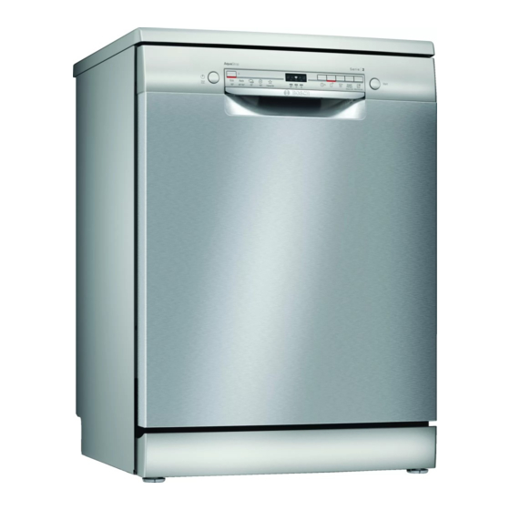 Bosch SMS2ITI04E Manual De Usuario