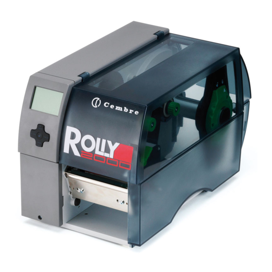 Cembre ROLLY 2000 Manual De Uso Y Mantenimiento