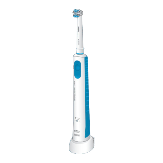Braun Oral-B PROFESSIONAL CARE 500 Manual Del Usuario