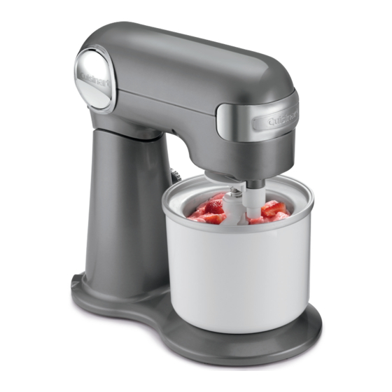 Cuisinart Fruit Scoop IC-50 Guia De Inicio Rapido
